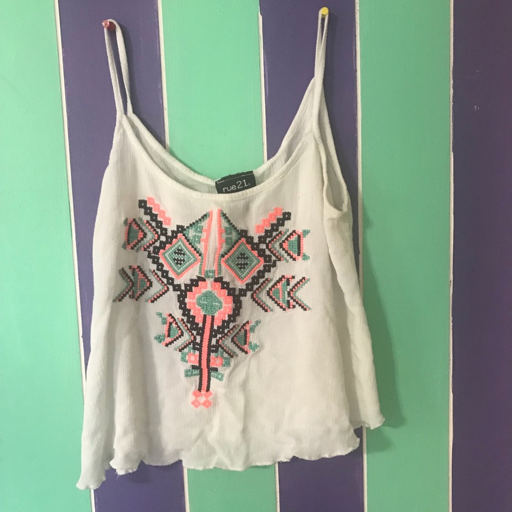 Rue 21 designed tank top